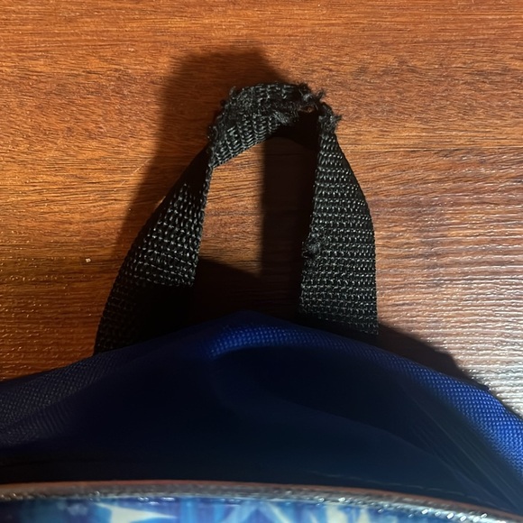 Marvel Mini backpack zipper pocket, blue unisex super heroes carryall kids - Picture 7 of 10